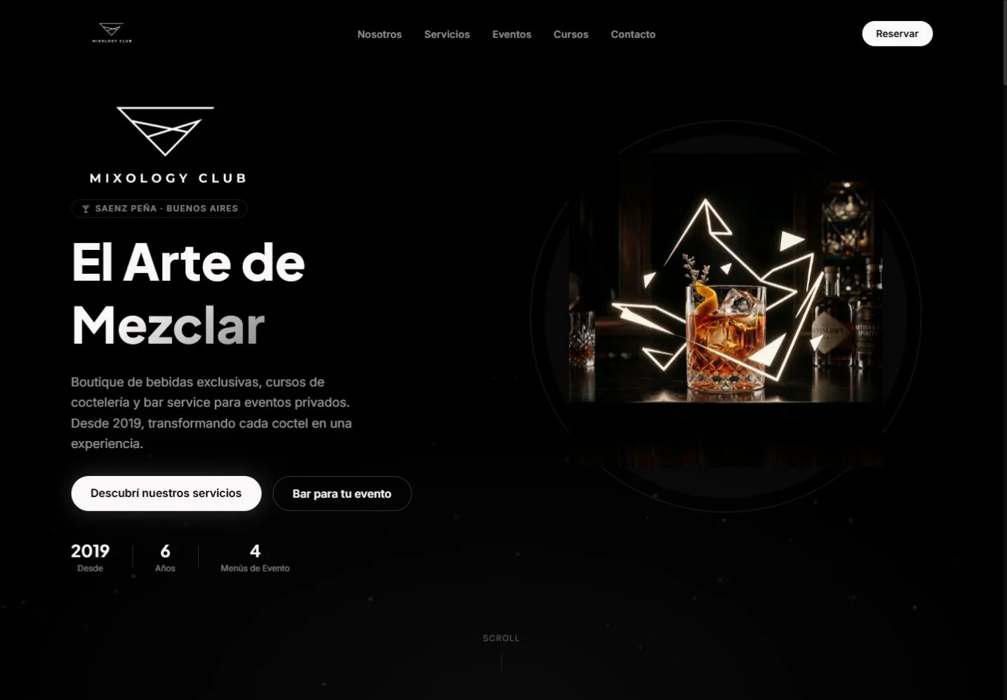 Portada actual de Mixology Club